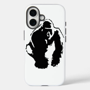 Coques iPhone 16 Art de bruit de gorille