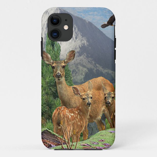 Coques Case-Mate iPhone Art de cerf (Dos)