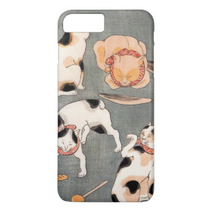 Etui iPhone Case-Mate Art de chat japonais vintage