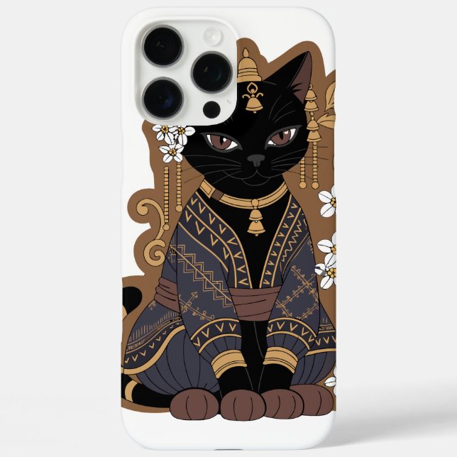 Coques Case-Mate iPhone Art de chat javanais  (Verso)