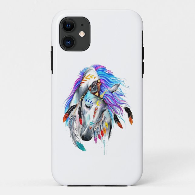 Coques Case-Mate iPhone Art de cheval (Dos)