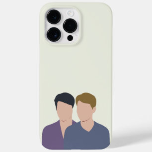 Coque Pour Pour iPhone 14 Pro Max Art de couple minimaliste esthétique moderne