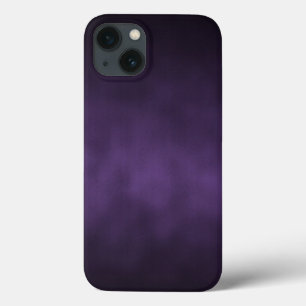 Etui iPhone 13 Art de fond Violet Gothic Ombre