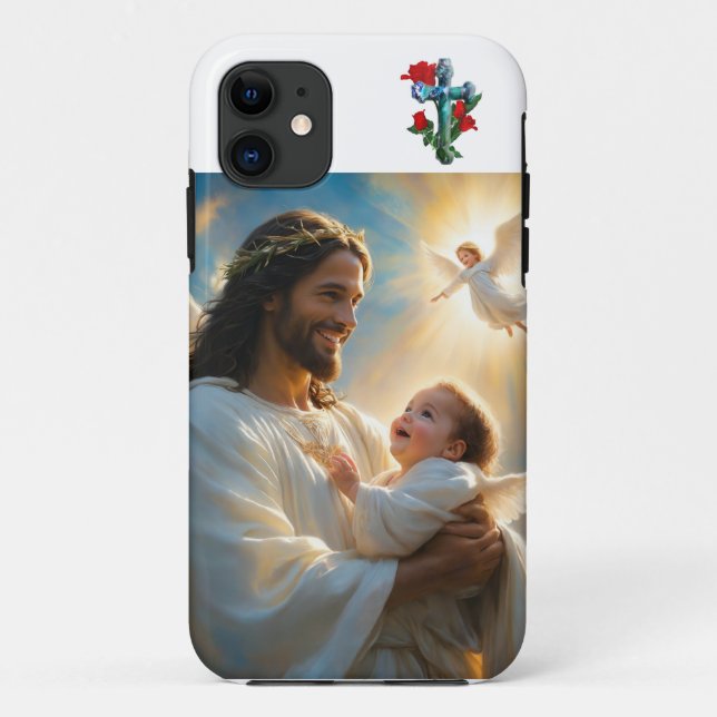 Coques Case-Mate iPhone art de Jésus (Dos)