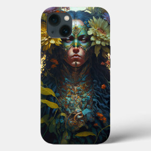 Case-Mate iPhone Case Art de la déesse des fleurs Imaginaire