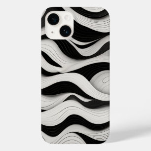 Coque Pour iPhone 14 Art de la ligne Motif