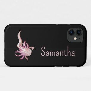 Case-Mate iPhone Case Art de l'Axolotl Albino Blanc