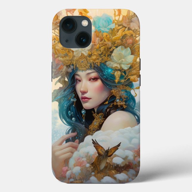 Coques Case-Mate iPhone Art de l'Imaginaire de la Reine des neiges (Verso)