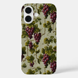 Coque Pour iPhone 16 Art de vignoble de campagne française rustique