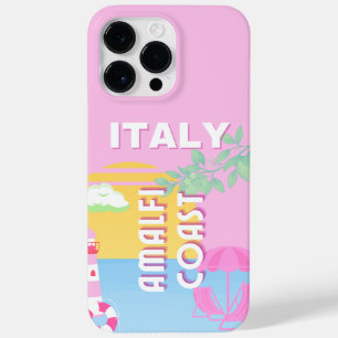 Coque Pour Pour iPhone 14 Pro Max Art de voyage Italie, Côte d'Amalfi, Préparatoire,