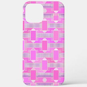 Coques Pour iPhone Art Déco chic industriel - rose, mauve