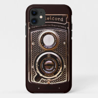 Art déco vintage de rolleicord d'appareil-photo