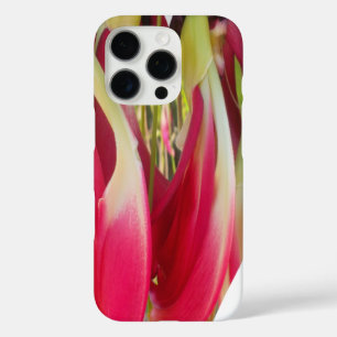 iPhone 16 Pro Case Art du coeur floral