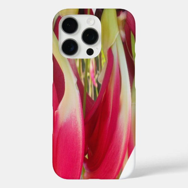 Coques Case-Mate iPhone Art du coeur floral (Verso)
