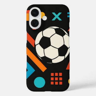 Coque Pour iPhone 16 Art du football moderne