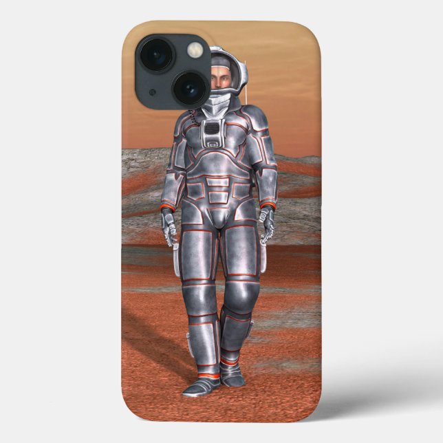 Coques Case-Mate iPhone Art du paysage de planète surréaliste voyageur cos (Verso)