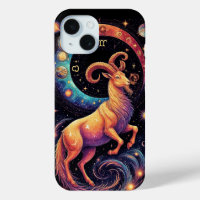 Art du zodiaque Capricorne majestueux