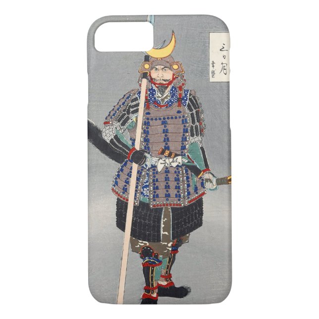 Coques Case-Mate iPhone Art d'Ukiyoe de Japonais (Tsukioka Yoshitoshi) (Dos)