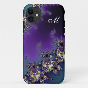 Case-Mate iPhone Case Art élégant de fractale de monogramme pour le cas