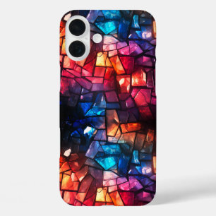 Coques iPhone 16 Plus Art en verre cassé