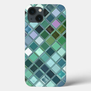 Coques Pour iPhone Art en verre de tuile de mosaïque de plage