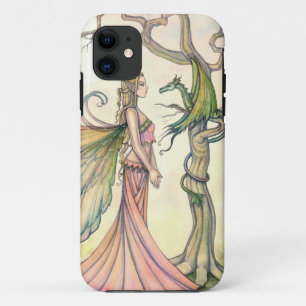 Etui iPhone Case-Mate Art Fantastique de Fée Mystique et de Dragon
