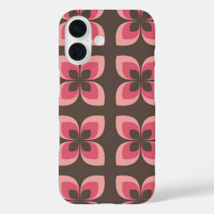 Coque Pour iPhone 16 Art Floral Moderne