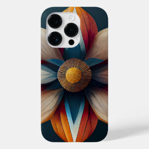 Coque Pour iPhone 14 Pro Art Floral Moderne Design élégant Botanique en boi