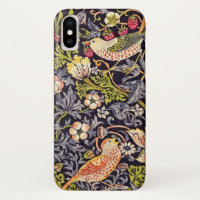 Art floral Nouveau de voleur de fraise de William