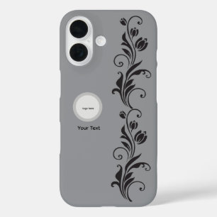 Coque Pour iPhone 16 Art floral ornemental élégant
