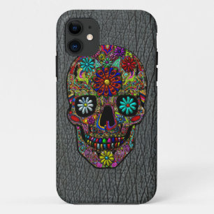 Case-Mate iPhone Case Art floral peint de crâne