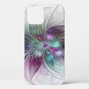 Case-Mate iPhone Case Art fractal floral abstrait coloré moderne