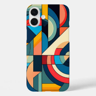 Coques iPhone 16 Plus Art géométrique Abstrait - Composition de la grill