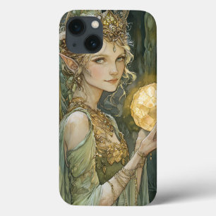 Case-Mate iPhone Case Art Imaginaire de cristal Fairy Emerald Enchanted