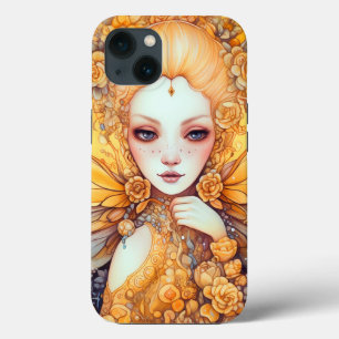 Case-Mate iPhone Case Art Imaginaire Fée Jaune Cute