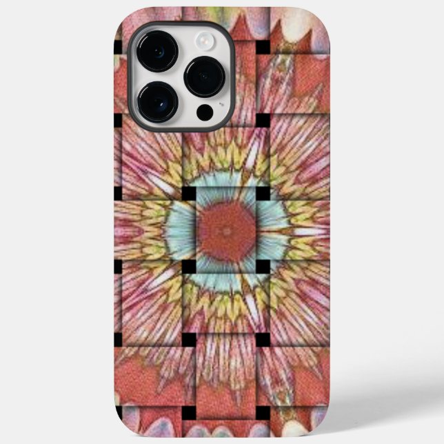 Coques Case-Mate iPhone Art inspiré par l'Afrique Imprimé- Design géométri (Verso)