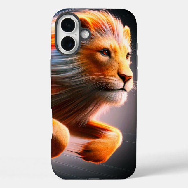 Coques Case-Mate iPhone Art Lion (Verso)
