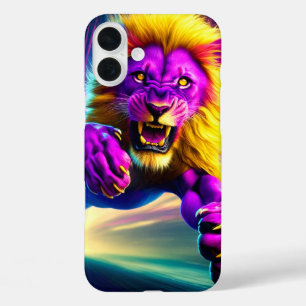Coques iPhone 16 Plus Art Lion