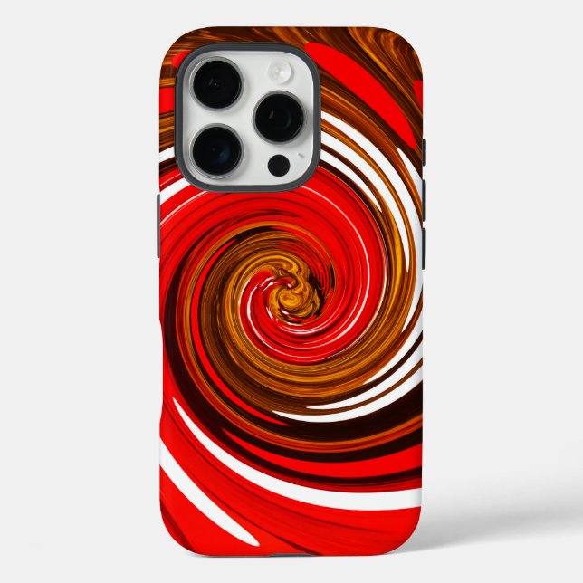 Coques Case-Mate iPhone Art mixte rouge (Verso)