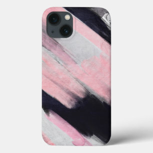 Case-Mate iPhone Case Art moderne rose gris noir Abstrait