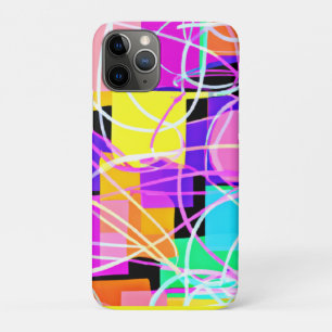 Case-Mate iPhone Case Art Motif Unique Et Coloré En Néon