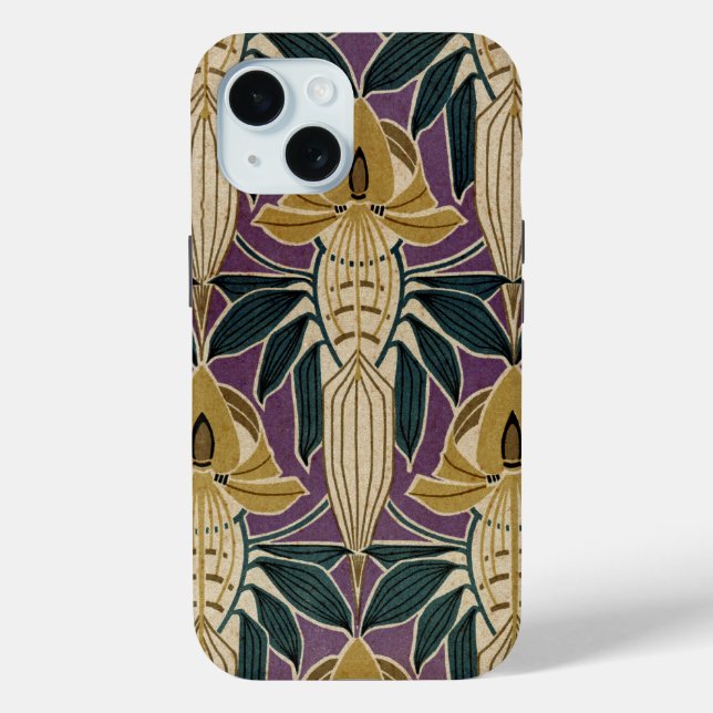 Coques Case-Mate iPhone Art Nouveau Design #1 @ VictoriaShaylee (Verso)