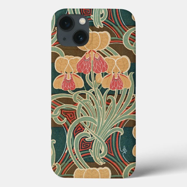 Coques Case-Mate iPhone Art Nouveau Design #4 à Emporio Moffa (Verso)