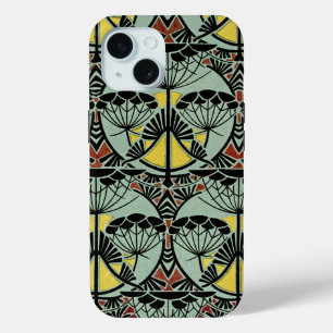 Coque Pour iPhone 15 Art Nouveau Design #5 @ VictoriaShaylee
