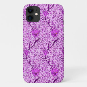 Case-Mate iPhone Case Art Nouveau Tulip Damask, Violet et Orchidée
