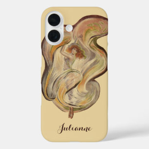 Coques iPhone 16 Art Nouveau vintage, La Loie Fuller danseuse moder