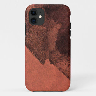 Coque Case-Mate Pour iPhone Art numérique abstrait de pinceau jaune rouge