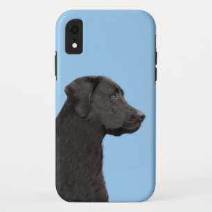 Case-Mate iPhone Case Art original de chien de peintre noir de Labrador 