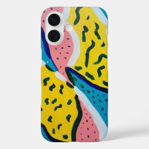 Coque Pour iPhone 16 Art papillon Abstrait