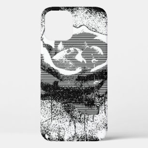 Case-Mate iPhone Case Art Rose Noir Et Blanc